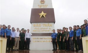 Thêm công trình khẳng định chủ quyền Tổ quốc tại đảo Trần, Cô Tô